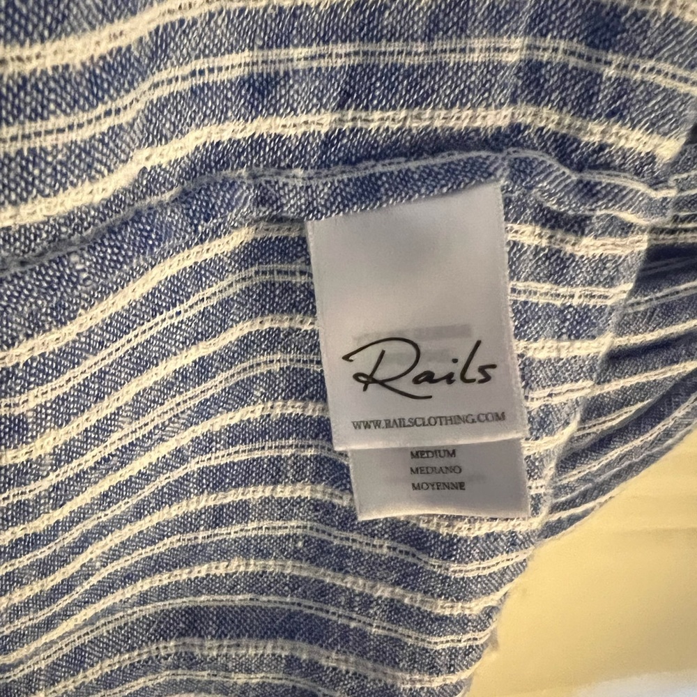 Rails Jasmine Dress In Azure Stripe Price Firm - image 7